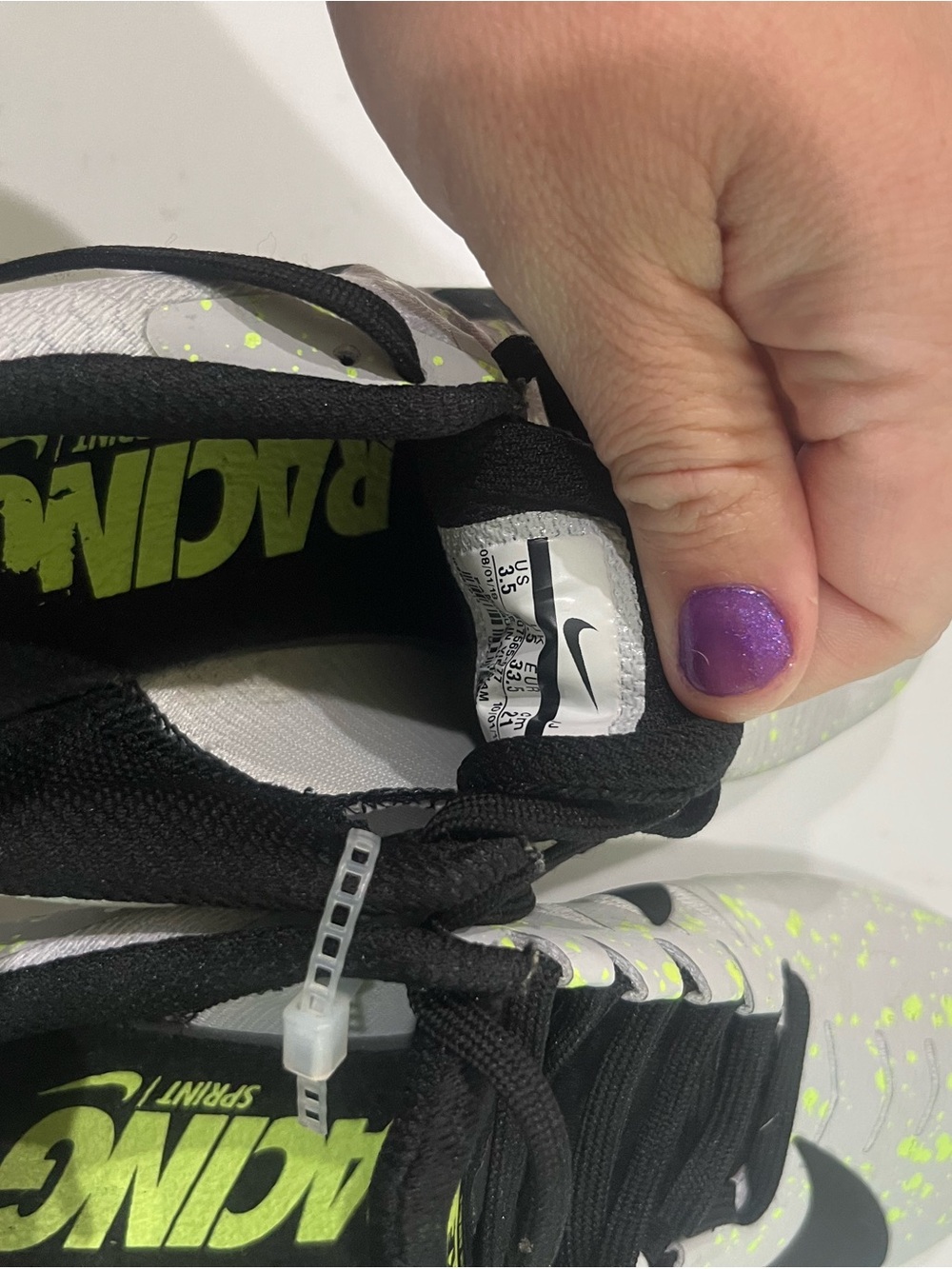 Nike Zoom Rival Track Spikes
unisex Kids Size 3.5 - Picture 9 of 13
